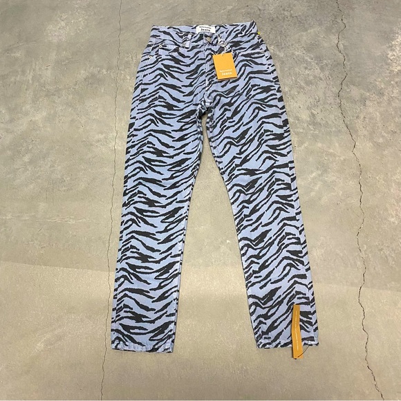 REFORMATION JEANS 24 JULIA CROP HIGH CIGARETTE JEANS NEW WITH TAGS - Picture 1 of 12